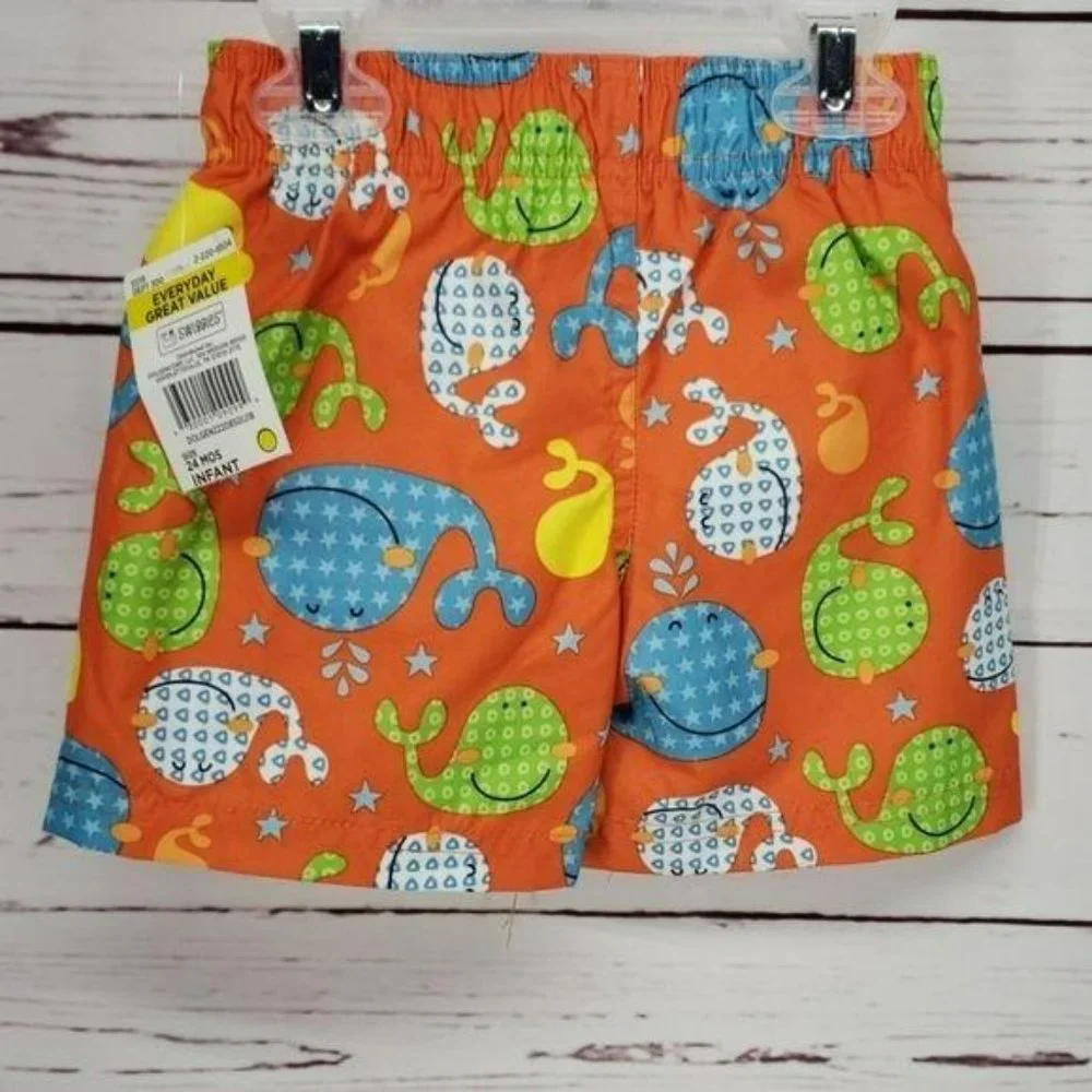 Swiggles orange whale
